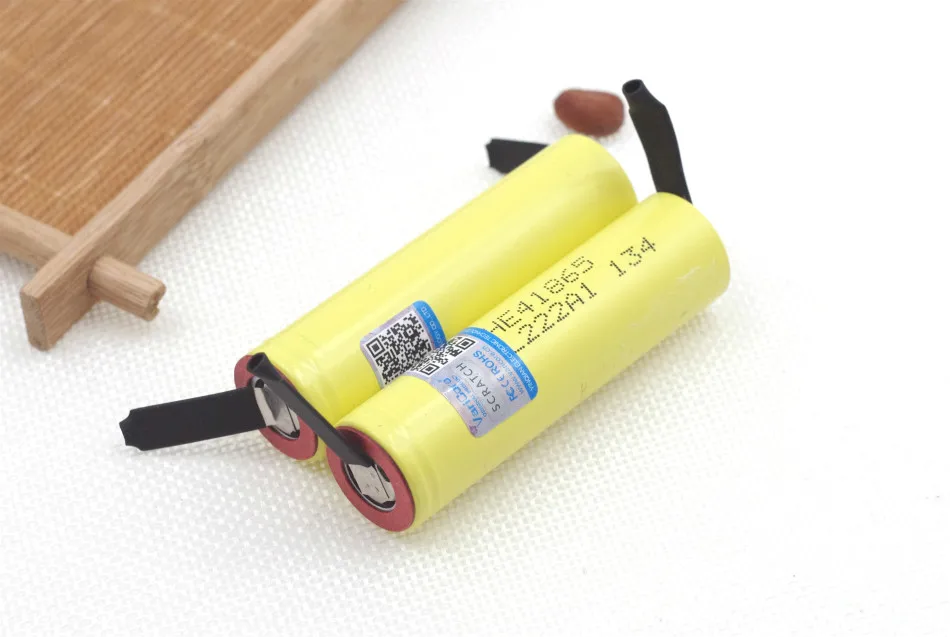 Liitokala HE4 18650 перезаряжаемый литий-ионный аккумулятор 3,6 V 2500mAh аккумулятор 20A 35A разрядка+ DIY никелевый лист