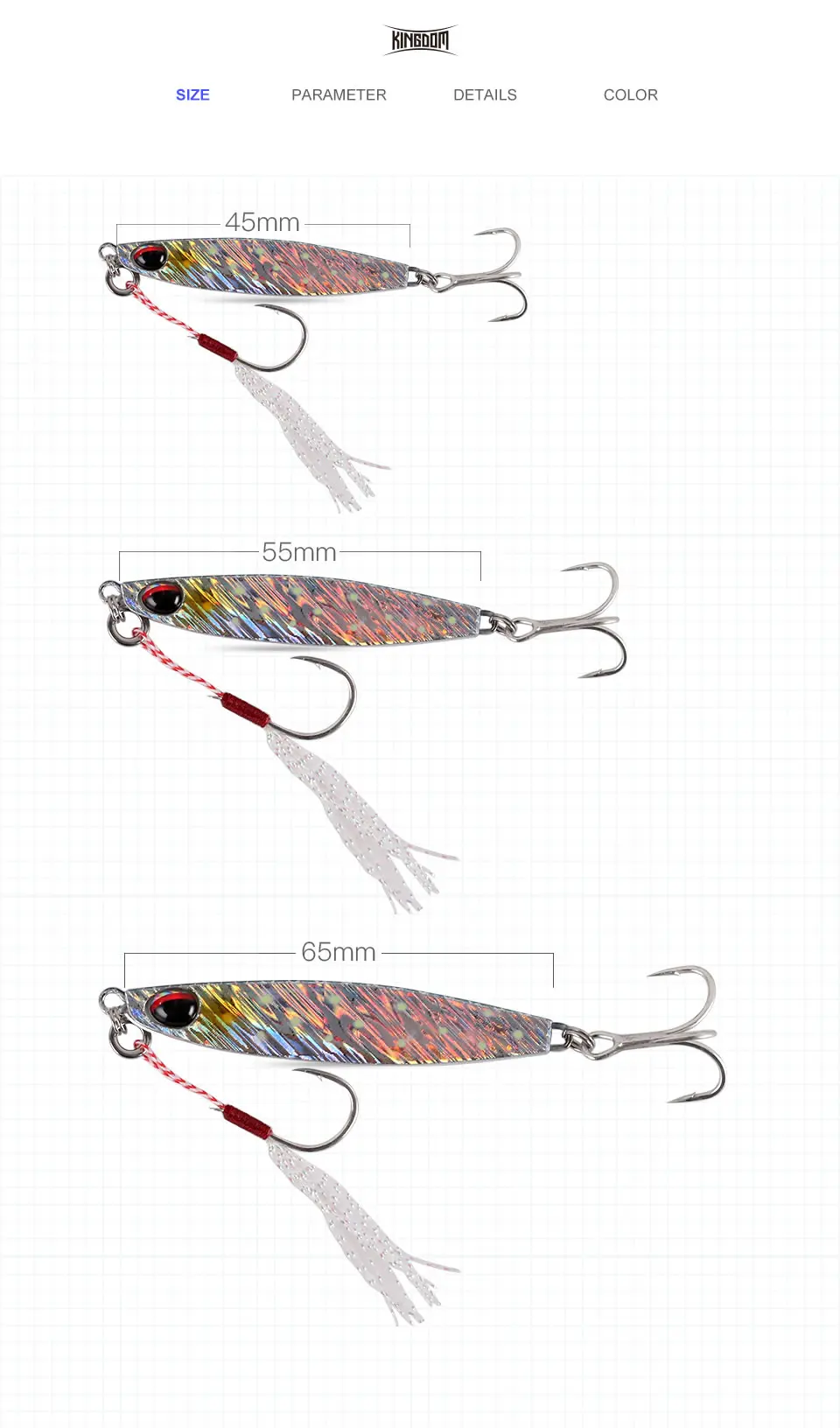Kingdom 2019 New DRAGER Metal Cast Jig Spoon 8.3G 14.7G 24.3G Shore Casting Jigging Lead Fish Sea Bass Fishing Lure Artificial Bait  (2)