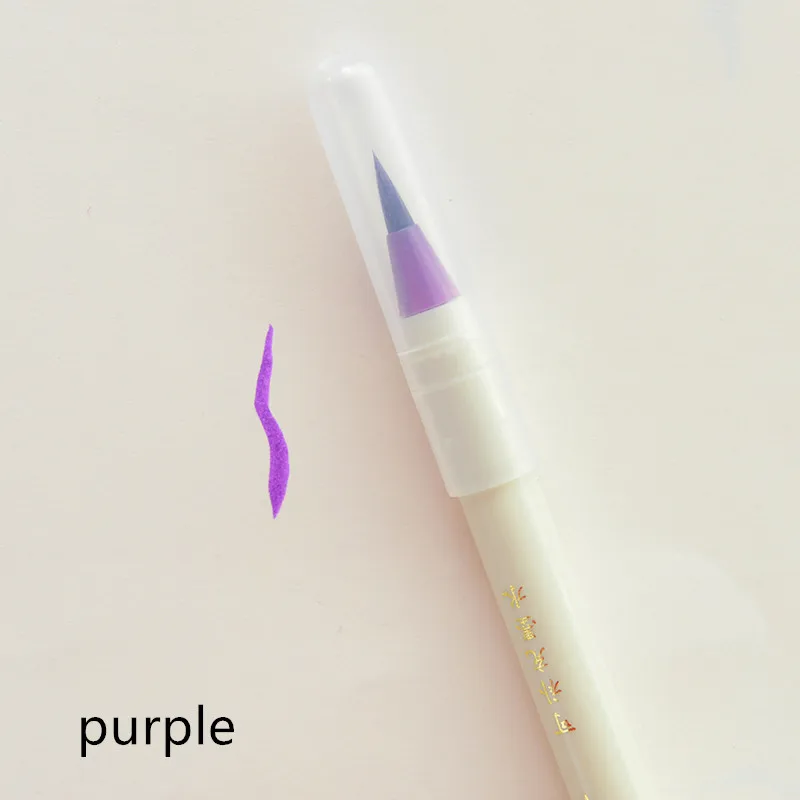 lapices de colores пастель карандаши акварельные концелярские товары pastel набор художника mungyo восковой карандаш набор рисования карандаши пастельные канцтовары для школы канцелярия copic аквагрим канцтовары - Цвет: Purple