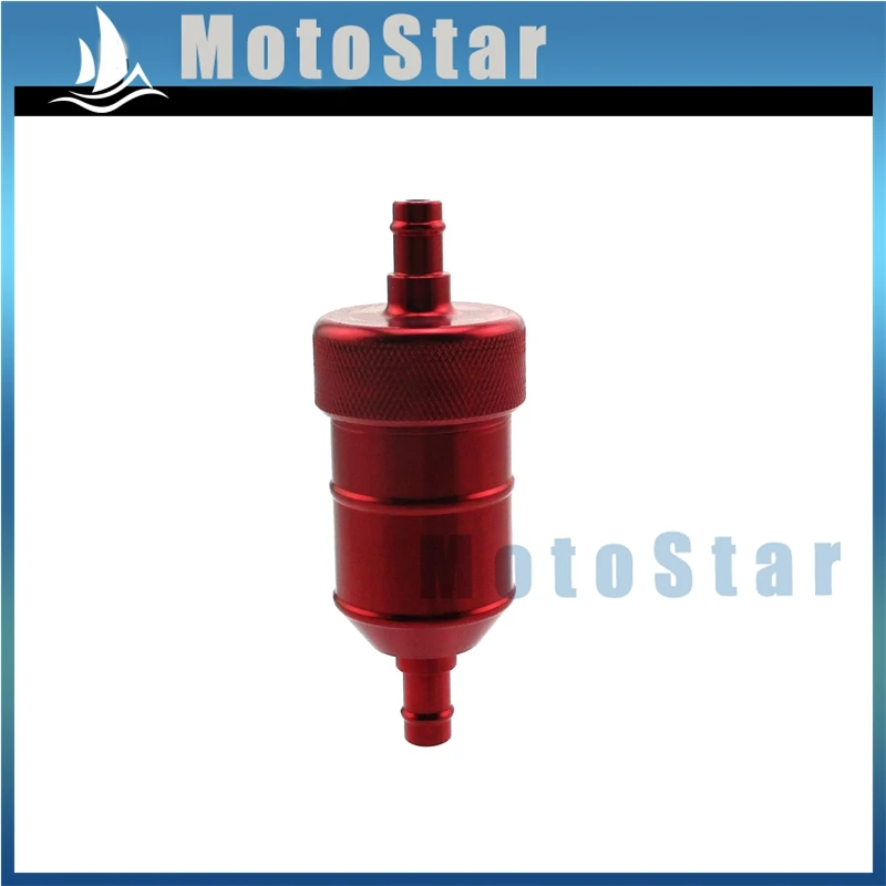 Fuel Filter With Spare Element For Motorcycle Pit Dirt Bike Motocross ATV Quad Go Kart Honda Yamaha Kawasaki KTM SSR