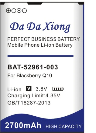 Высокое качество 2700 мАч ACC-53785-201/BAT-52961-003/NX1 батарея для Blackberry Q10/Q10 LTE/Q10 LTE SQN100-1 батарея телефона