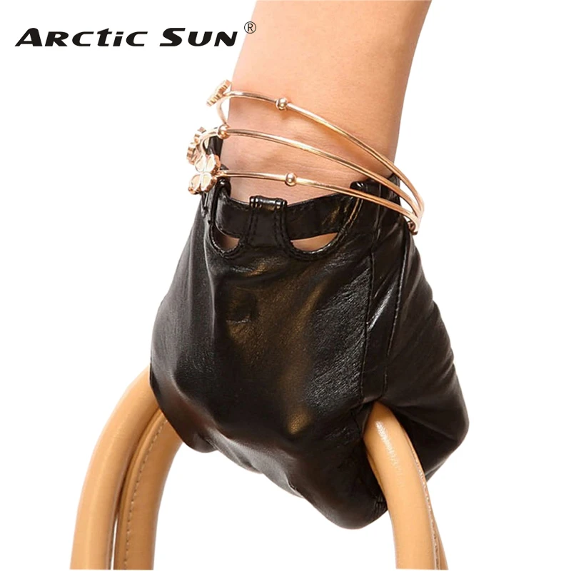 Brand Genuine Leather Gloves Fashion Women Sheepskin Gloves Thin Spring Unlined Elegant Lady Finger Driving Glove L026N Brand Genuine Leather Gloves Fashion Women Sheepskin Gloves Thin Spring Unlined Elegant Lady Finger Driving Glove L026N