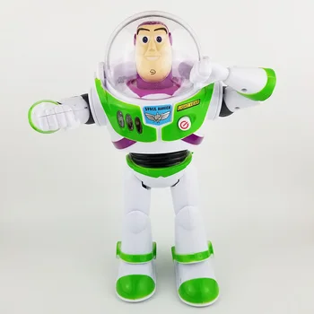 

Toy Story 30 cm Buzz Lightyear Action Toy Figures Doll Movable light Toy Doll
