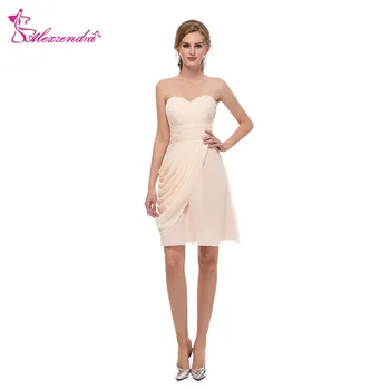Alexzendra Stock Dress Champagne Sweetheart Pleats Simple Mini Prom Dresses Homecoming Dresses for Girls
Alexzendra Stock Dress Champagne Sweetheart Pleats Simple Mini Prom Dresses Homecoming Dresses for Girls