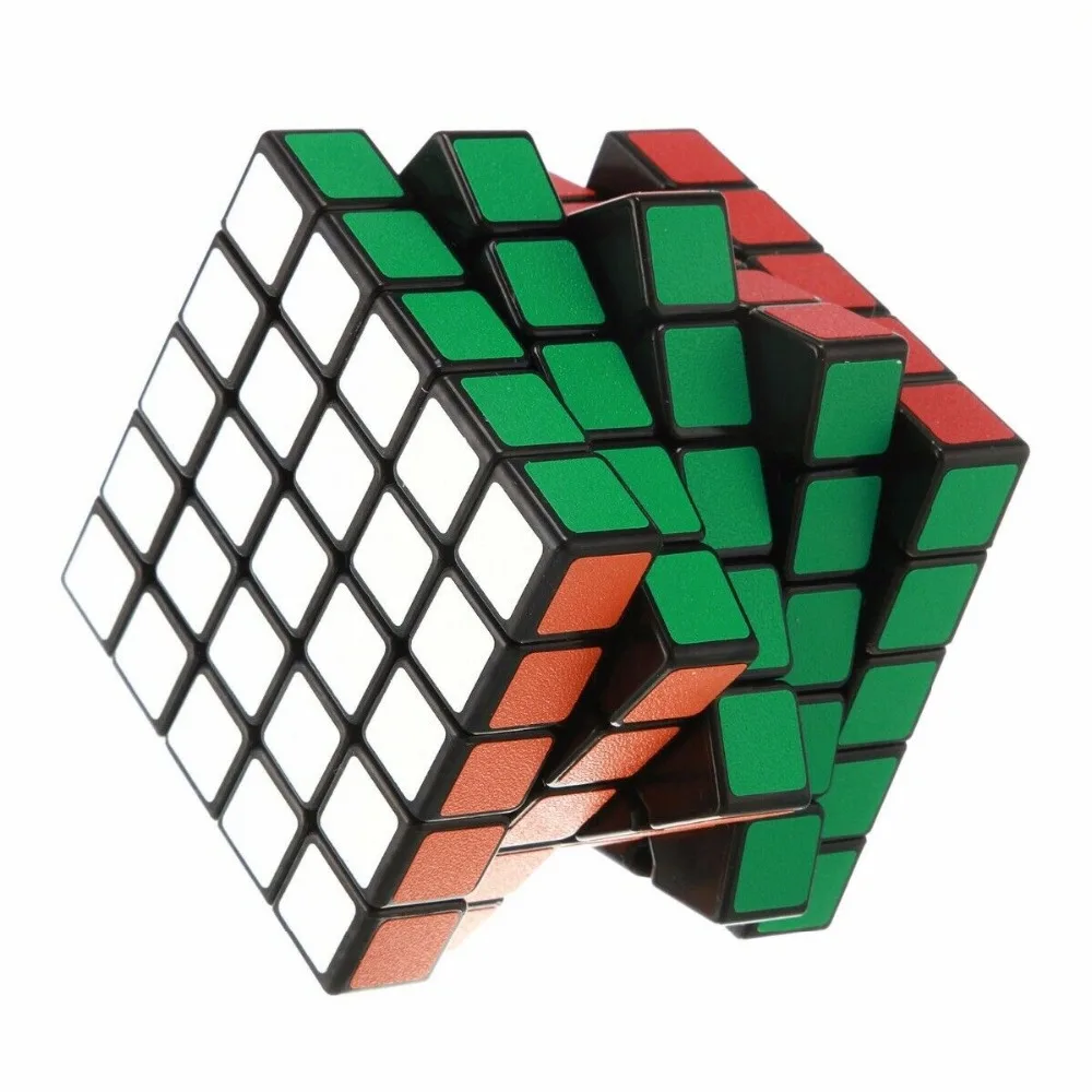 SS ABS Magic 5x5x5 ультра-Гладкий Professional High speed Contest Cube головоломка твист 63 мм Необычные кубический мозг тизер черный или белый