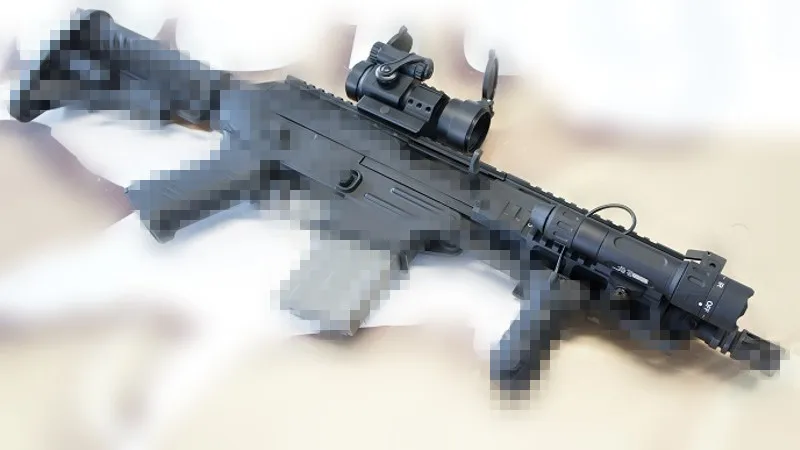 Noite-evolução Tático Lanterna Infravermelha Vermelho ir Rifle Fold Montar Caça Lâmpada Arma Armas Luz Ne08036 Wmx200 30 Cheap Luzes de armas