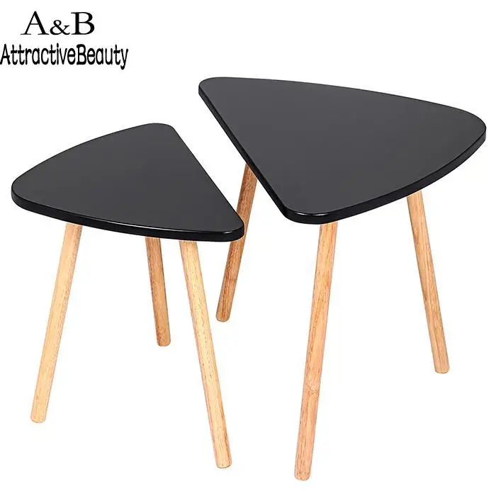 Coffee Simple Modern Wooden Triangle Shape New Table Living Room Furniture Coffee Simple Modern Wooden Triangle Shape New Table Living Room Furniture