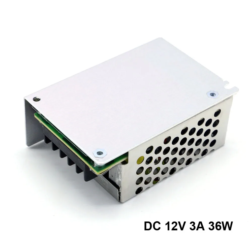 

Shipping Free Compact Dc 12V 3A 36W Constant Voltage Led Power Supply Ac 100V-240V Input for Led light