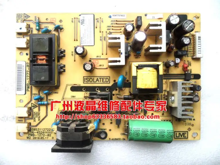 

Free Shipping>Original 100% Tested Work FN980-WT FNC80-WB power board VA2216W power board PWB-1272-02