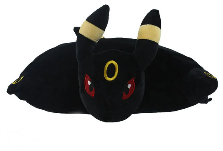 38*33 см Япония аниме мультфильм Umbreon плюшевые подушки Симпатичные мягкие плюшевые куклы Детский подарок