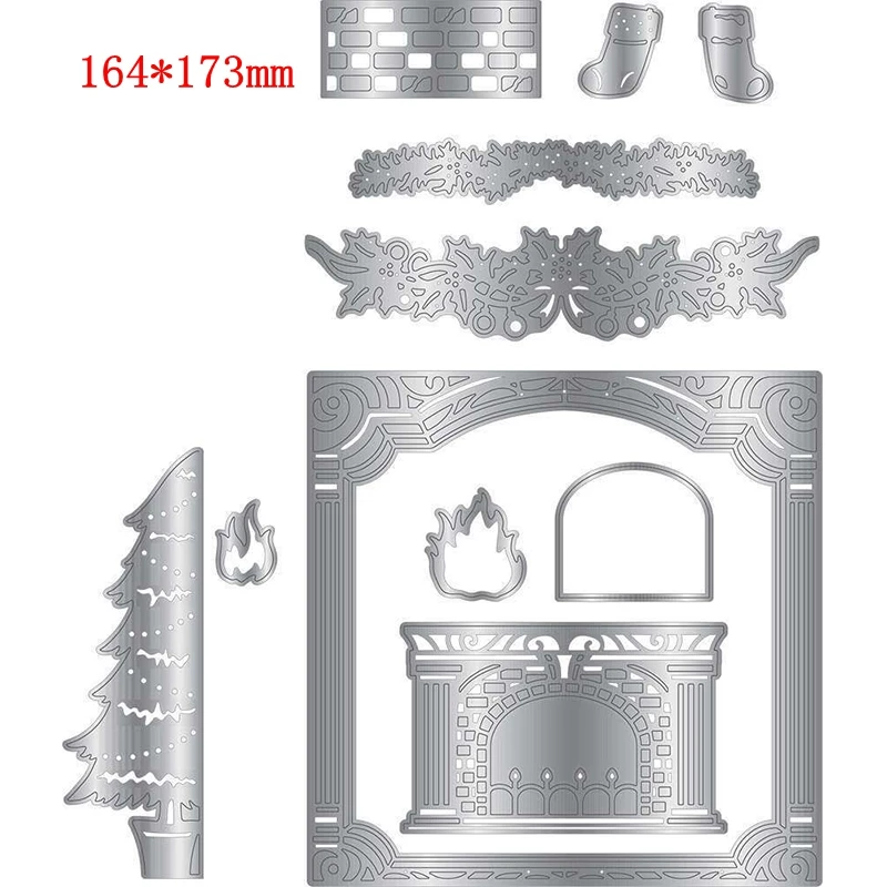 New Xmas Santa Claus Jesus Metal Cutting Dies Stencils For DIY Scrapbooking Decoration Embossing Supplier Handcraft Die Cut - Цвет: H3751