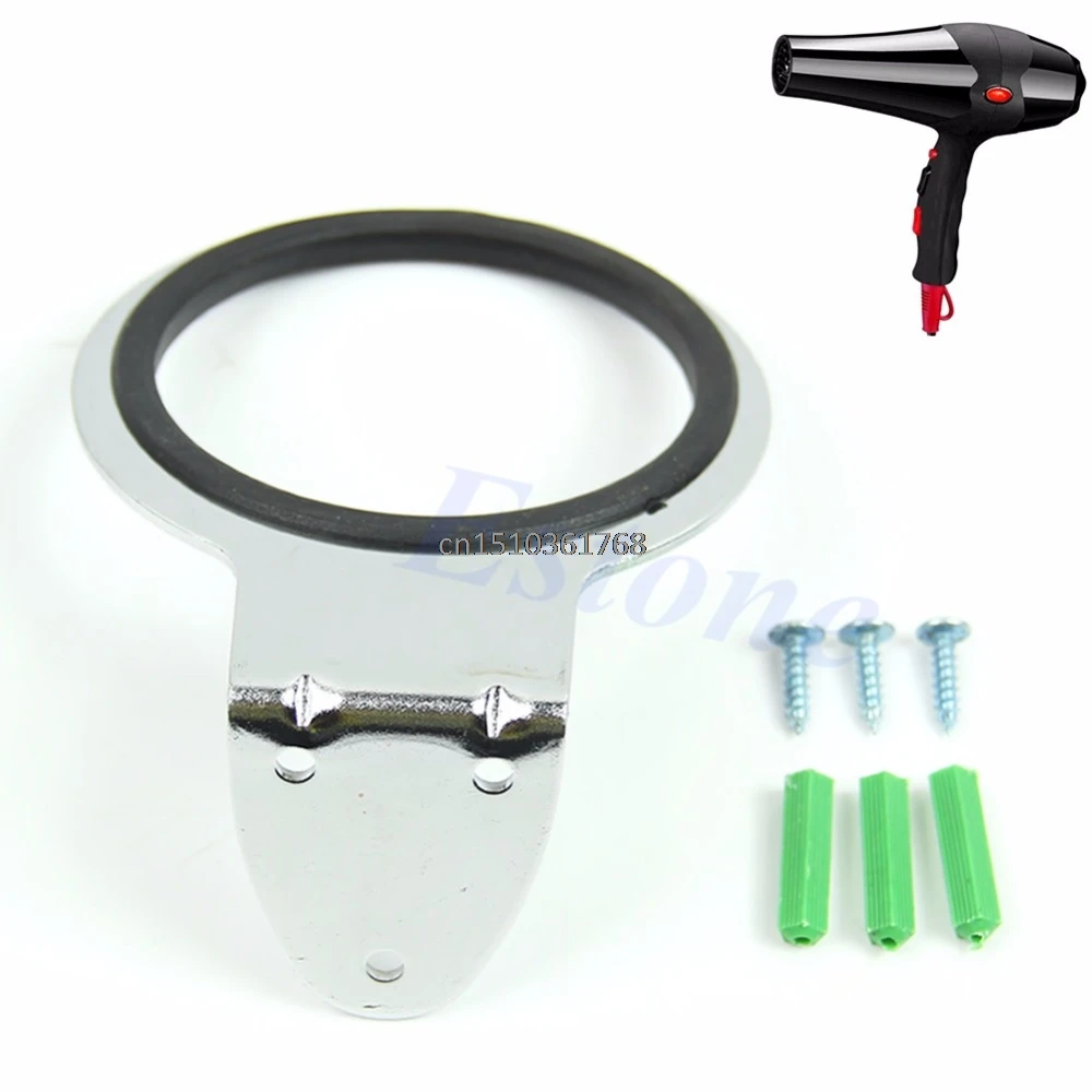 Органайзер для ванной комнаты металлический держатель фена воздуходувки