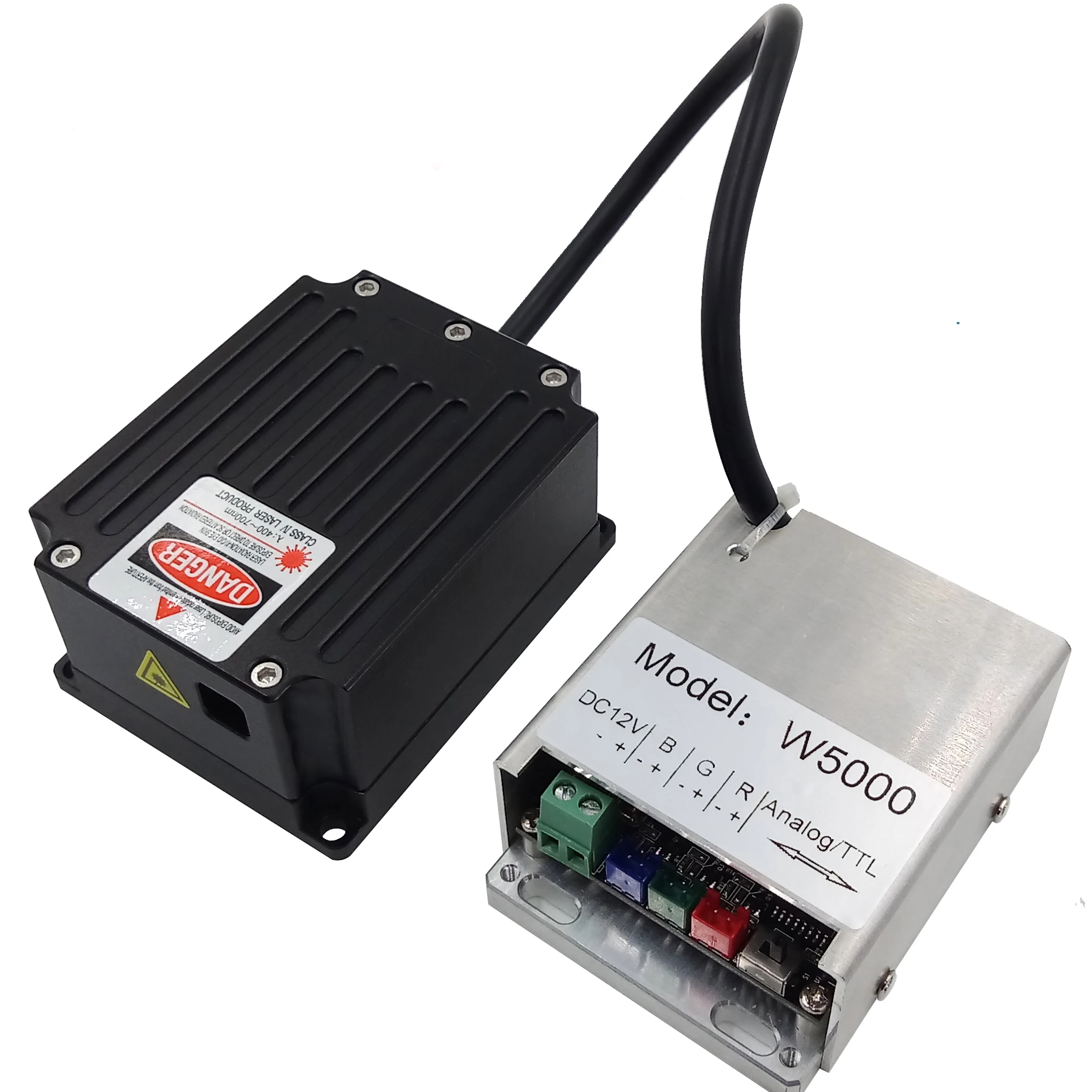 5 W 5000 mW RGB ليزر ديود وحدة بواسطة TTL والتناظرية تعديل ل DMX أو ILDA DJ المرحلة ضوء العارض الإنتاج 5 W 5000 mW RGB ليزر ديود وحدة بواسطة TTL والتناظرية تعديل ل DMX أو ILDA DJ المرحلة ضوء العارض الإنتاج