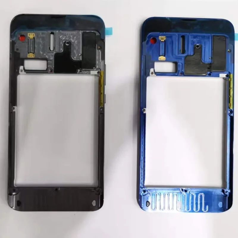 Для Huawei Honor Magic 2 средняя пила рамы Корпус Лицевая панель рамка Поддержка LCD передняя рамка Ремонт запасных частей