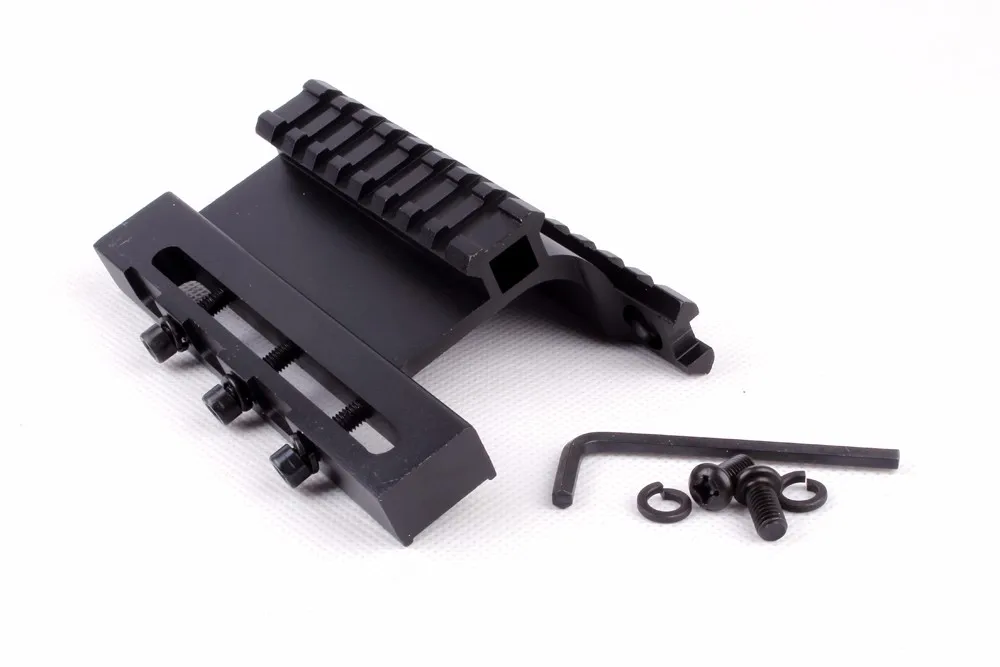 Tactical AK Series Gen 3 AK Double Weaver Picatinny Rail Side Mount System For AK74U Fit-5