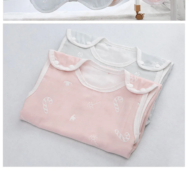 Herbabe/Детские спальные мешки; лето 50% г.; Tencel; пеленка для младенцев; мягкая дышащая одежда для сна для малышей; милая детская одежда для сна без рукавов