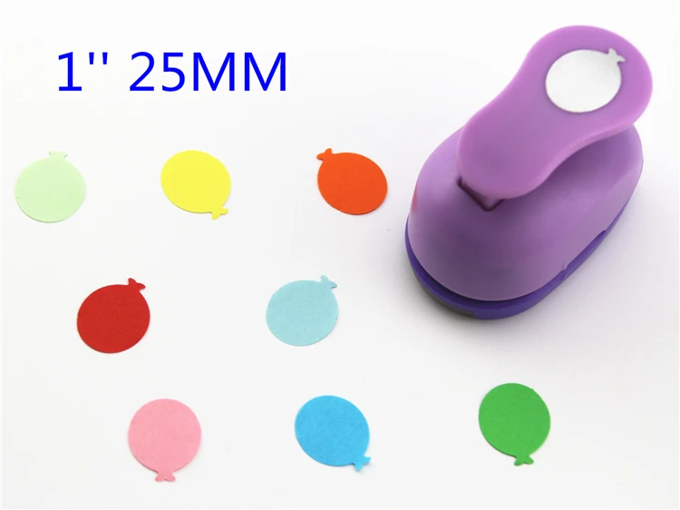 

free ship ballon punches for eva paper punch craft perfurador cutter scrapbooking paper punch for kids furador diy puncher R338