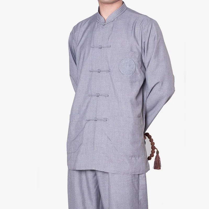 Одеяния буддийских монахов униформа одежда в стиле Дзен шаолин монах одежда буддийский костюм монаха TA529