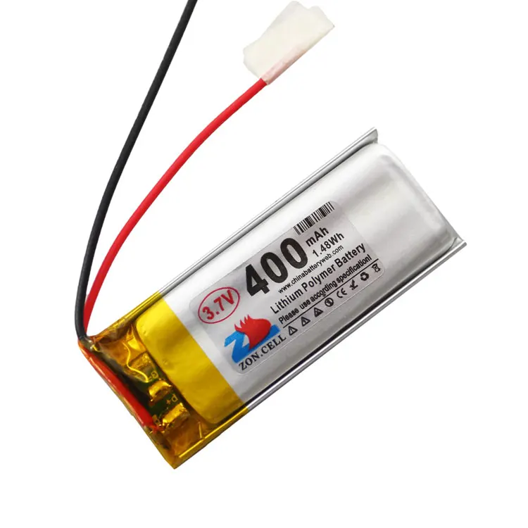 В ядре 400mAh 501740 высокая температура 3,7 V полимерная литиевая батарея может быть 80 градусы высокой температуры холодостойкий инжект