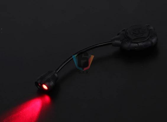 Lanterna para Militar Tático Airsoft Capacete Lanterna Princeton Tec Mpls2 Verde Luz Vermelha 7 Cheap Luzes de armas