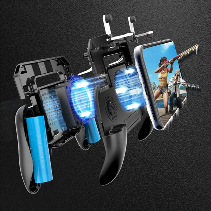  Heat dissipation with charging Mobile Gaming Controller/Trigger for PUBG Game
