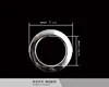 15 PS / Lot New High Quality Curtain Accessories Large Roman Ring Eyelets For Curtains 2 Colors Hole-digging Circle 5