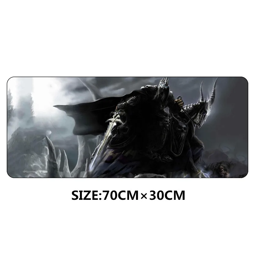70x30 см XL Противоскользящий игровой коврик для мыши Warcraft III Frozen Throne большой коврик для мыши WOW украшение для геймера ноутбука коврик - Цвет: NO 8
