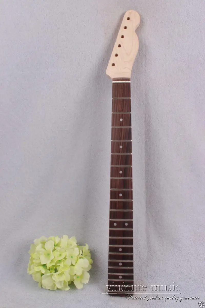 

1pcs electric guitar neck 21 fret 25.5'' maple rose Fretboard Truss Rod new #813