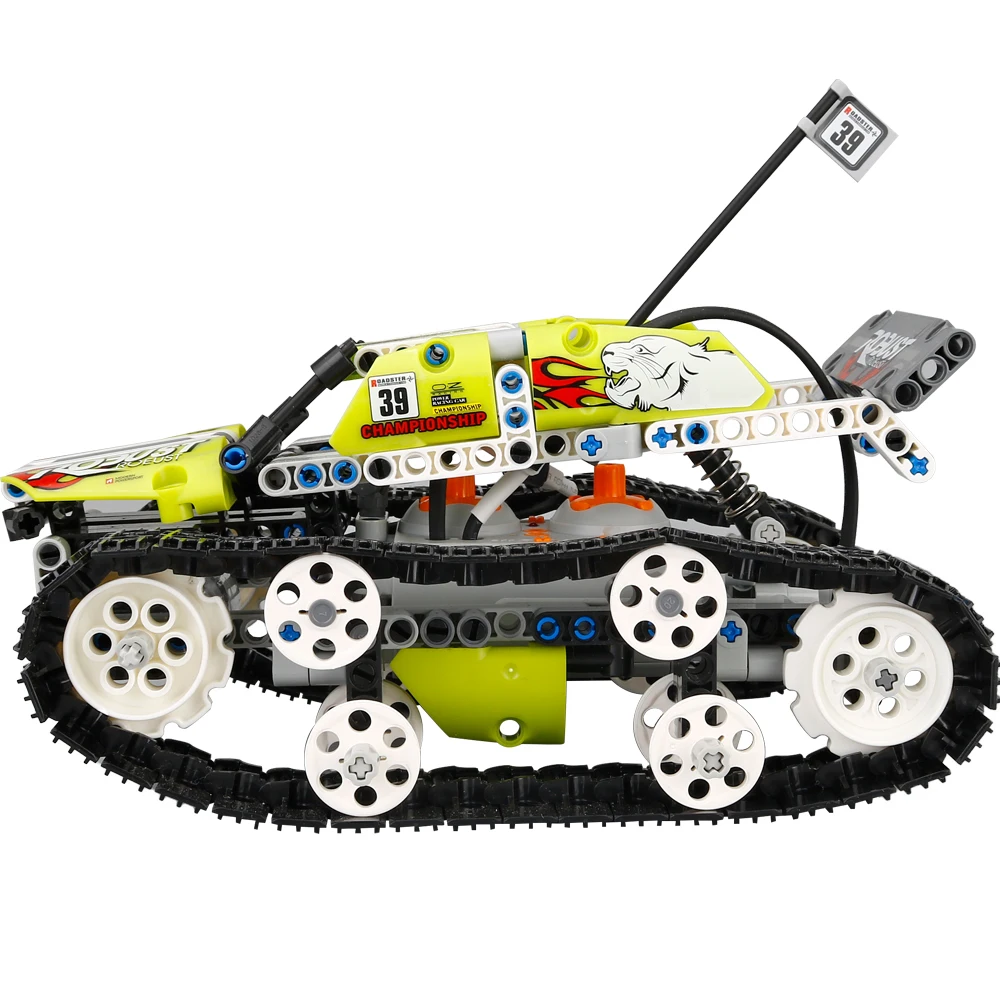 EBOYU(TM) SDL блок Танк 2CH 120 в 1 DIY строительные блоки гоночный танк 2017A 31 RC