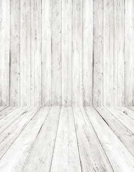 

Custom vinyl cloth white wooden floor photography backdrops for newborn wedding kids photo studio portrait backgrounds