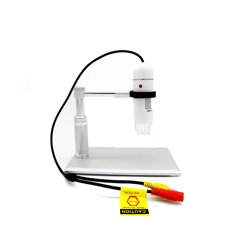 

USB TV/AV Interface 8 LED Digital Camera Microscope Endoscope Magnifier 25X~400X Magnification Measure