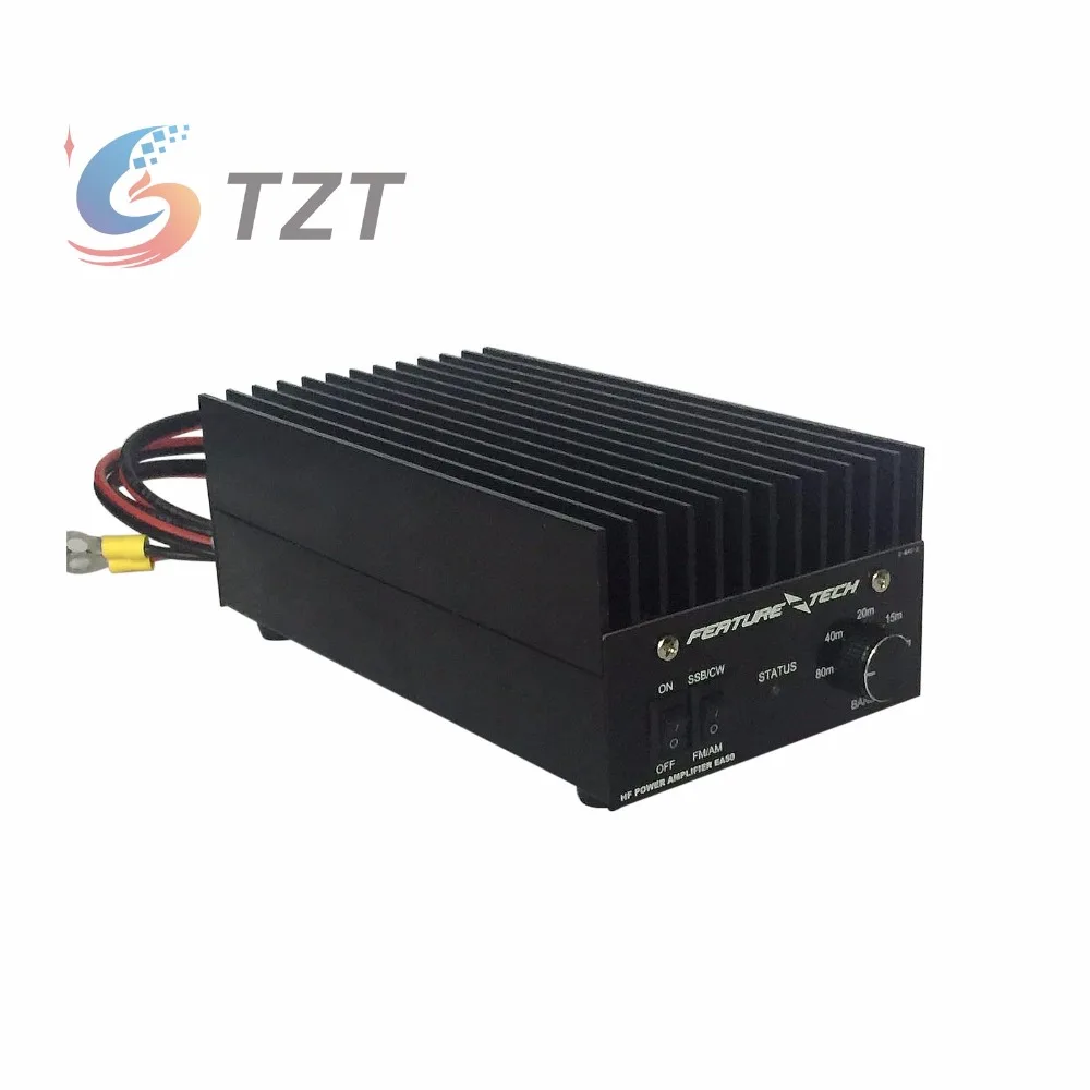 TZT 40W 1 5 MHz 30MHz коротковолновый широкополосный линейный усилитель мощности Ham радио