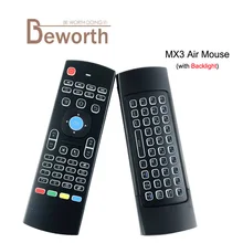MX3 Air Mouse Backlight X8 2 4G Wireless Mini Keyboard IR Learning Fly Air Mouse Backlit