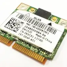 BroadCom двухдиапазонный BCM943224HMS BCM43224 DW1520 300 Мбит/с 2,4/5 г Половина мини PCIe беспроводная карта для dell