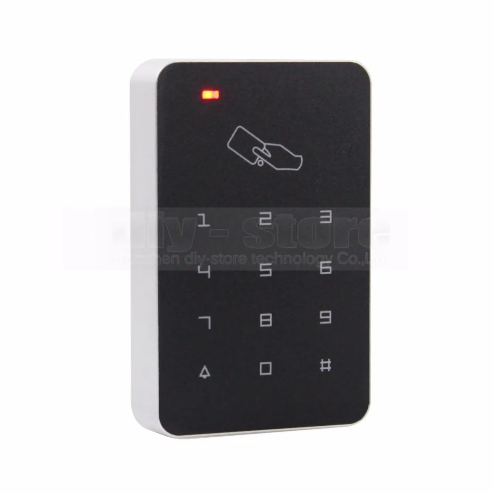 Контроллер доступа и считыватель RFID-карт DIYSECUR 125 кГц с парольной клавиатурой + 10