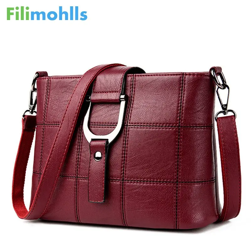 Luxury Women Messenger Bags Designer Woman Bag 2019 Brand Leather Shoulder Tote sac a main femme nouvelle collect S1470 | Багаж и сумки