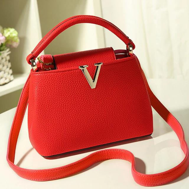 Aliexpress.com : Buy Brand Fashion Mini V woman bag designer handbags ...