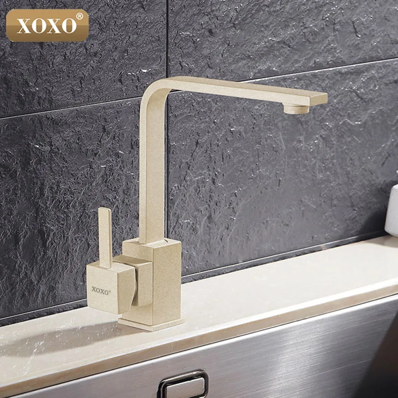  XOXO Kitchen Faucet Cold and Hot Water Tap Single Handle Kitchen Faucets Swivel Spout Kitchen Water - 33001686801