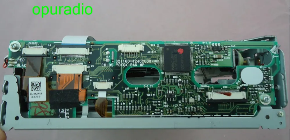 Fujitsu 6 механизм компакт-диска CH-05Z-601 CH-05B-601 321941-3170A910 для Toyota Land Cruiser RAV4 автомобильный радиоприемник