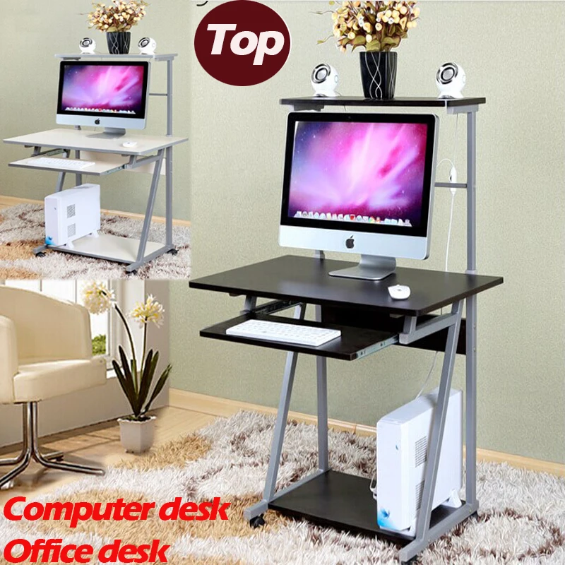 Wooden Metal Computer Desk Table Pc Office Pc Table Office Desk