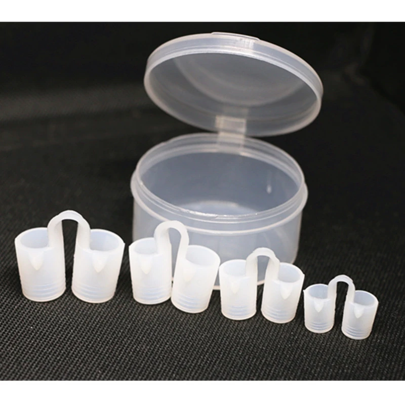 

10boxes/lot 2018 Hot Sale Soft Silicone Anti Snoring Nose Vents Snore Stopper Nose Clip Stop Snoring Device Easier Sleeping Aid