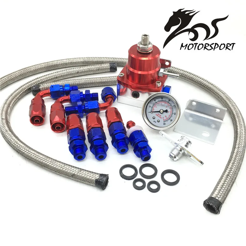 Prix pour Universal Réglable Régulateur de Pression de Carburant À L'huile 160psi Jauge UN 6 Embout Prix pour Universal Réglable Régulateur de Pression de Carburant À L'huile 160psi Jauge UN 6 Embout