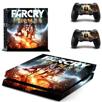

Game Far Cry Primal PS4 Skin Sticker Decal for Sony PlayStation 4 Console and Controller Skin PS4 Sticker Vinyl Accessories