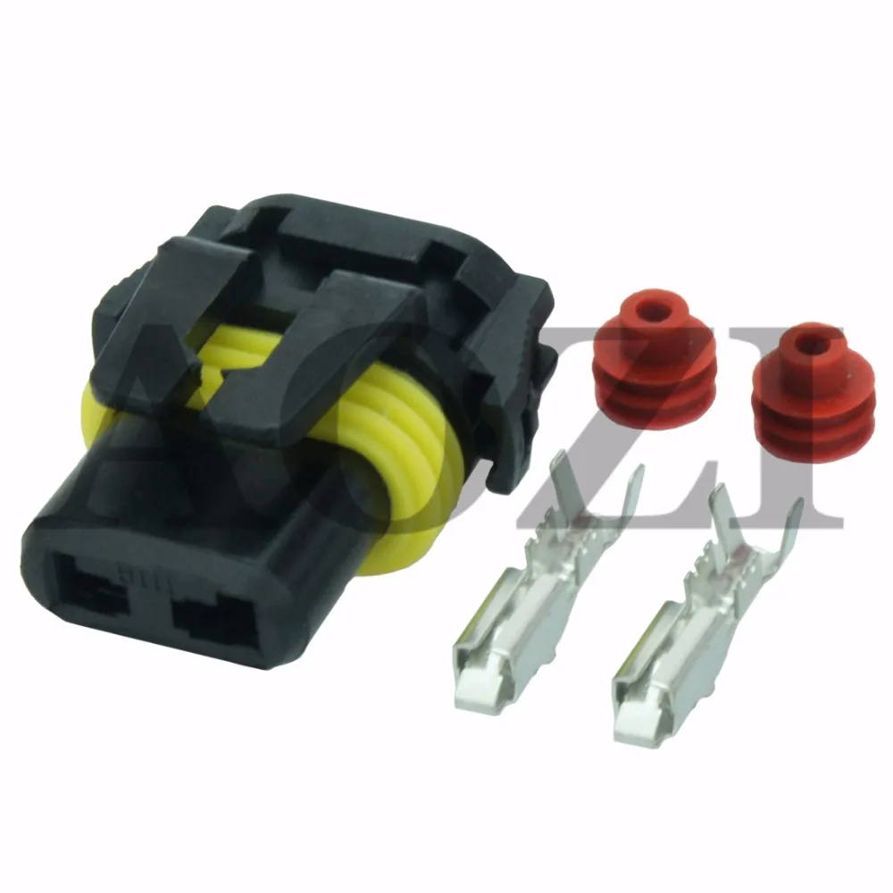 10 Sets Kit HID Controller Xenon Lamp Electrical Wire 2 Pin Waterproof Connectors DJ9006 | Обустройство дома