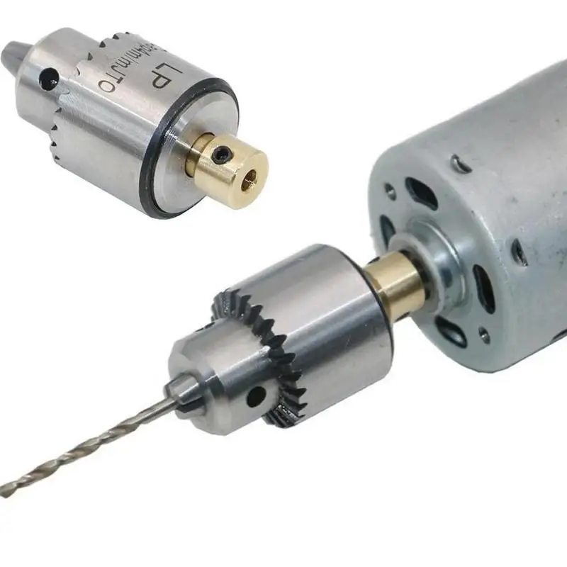 

Mini DC 12V Electric Hand Drill Motor PCB Press Drilling Compact Set 0.5-3mm Twist Bits 0.3-4mm JT0 Chucks Tool