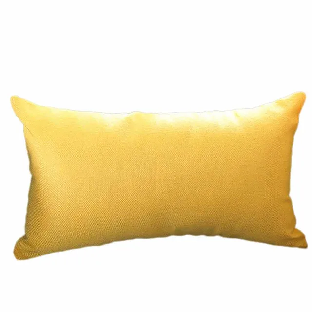 Contemporary Solid Rectangle Pillow Case Pillowcase Decorative Pillows