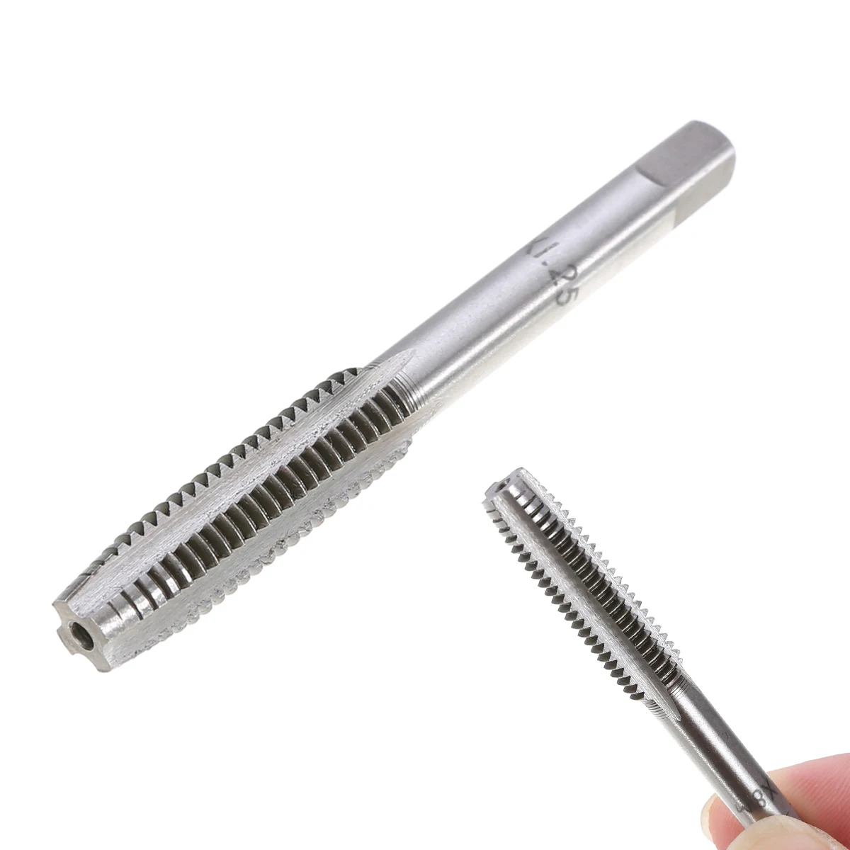 7pcs HSS Metric Tapper M3-M12 Right Hand Thread Tap Screw Tap Metric Plug Hand Tools 0.5mm-1.75mm Pitch