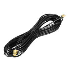 Высокое качество 9 м позолоченный Стандартный RP-SMA мужчин и женщин MF Jack Wifi антенна свинцовый Удлинительный кабель жила провод