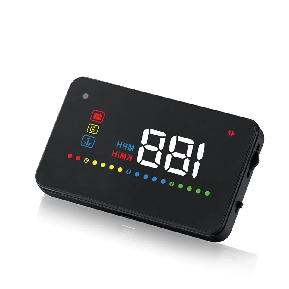 VJOYCAR A200 автомобиль OBD Hud Heads Up Дисплей Авто OBD2 OBDII EUOBD превышение скорости Предупреждение системный проектор лобового стекла автомобиля Напряжение