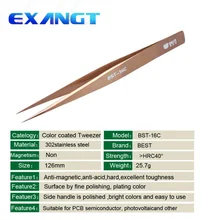 Высокое качество miscoelectronic ремонт анти-коррозия и анти-Кислотный цвет пинцеты антистатические пинцеты SMD пинцет